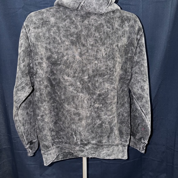 Hot Topic Skeleton Zip Hoodie – Acid Wash – Size M – 60% Cotton - Picture 5 of 6